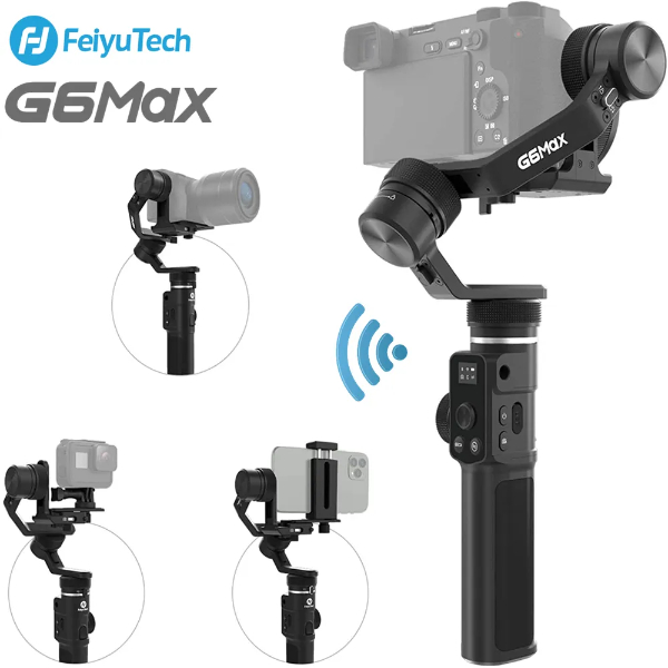 Stabilisateur Smartphone ZHIYUN Smooth-XS Official - Gimbal Pliable + Selfie Stick, Rose, Pour Vlog