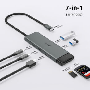Convertisseur USB Type-C 7 in 1 Hub