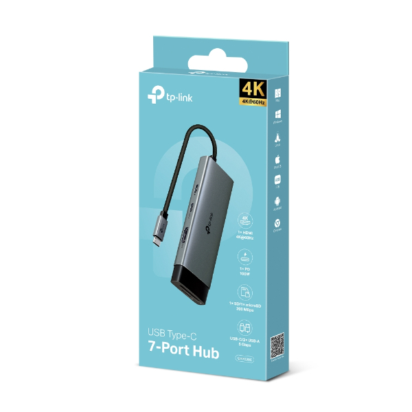 Convertisseur USB Type-C 7 in 1 Hub – Image 5