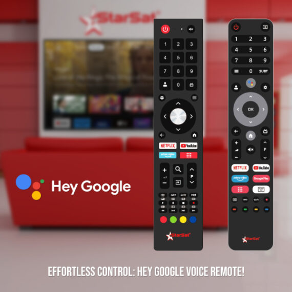 Téléviseur StarSat Google TV 4K 75" SV-EL75T2S2G – Image 3