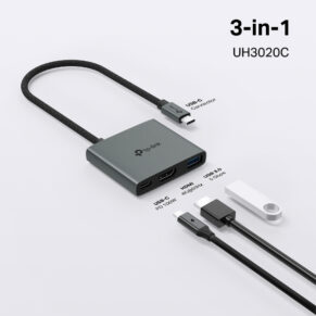 Convertisseur USB Type-C 3 in 1 Hub