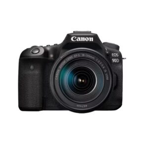 Canon EOS 90D + Objectif EF-S 18-55mm – Appareil Photo Reflex Numérique 32,5 MP + Vidéo 4K