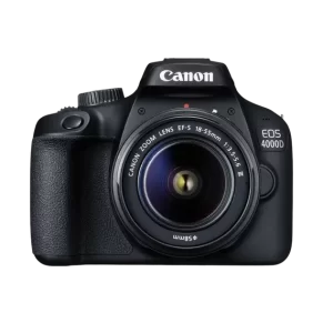 Canon EOS 4000D + Objectif EF-S 18-55mm f/3.5-5.6 IS STM – Appareil Photo Reflex Numérique Wi-Fi