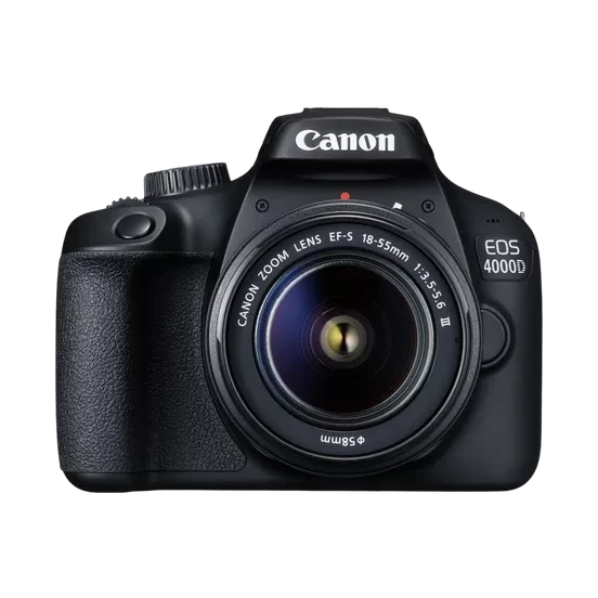 Canon EOS 4000D + Objectif EF-S 18-55mm f/3.5-5.6 IS STM – Appareil Photo Reflex Numérique Wi-Fi – Image 5