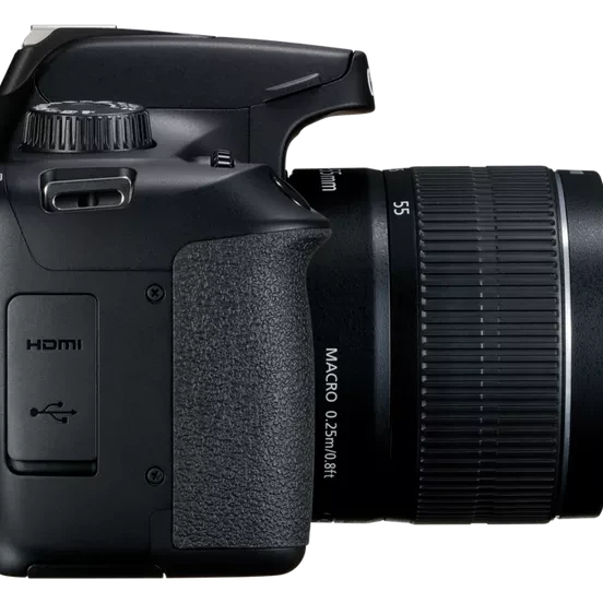 Canon EOS 4000D + Objectif EF-S 18-55mm f/3.5-5.6 IS STM – Appareil Photo Reflex Numérique Wi-Fi – Image 3